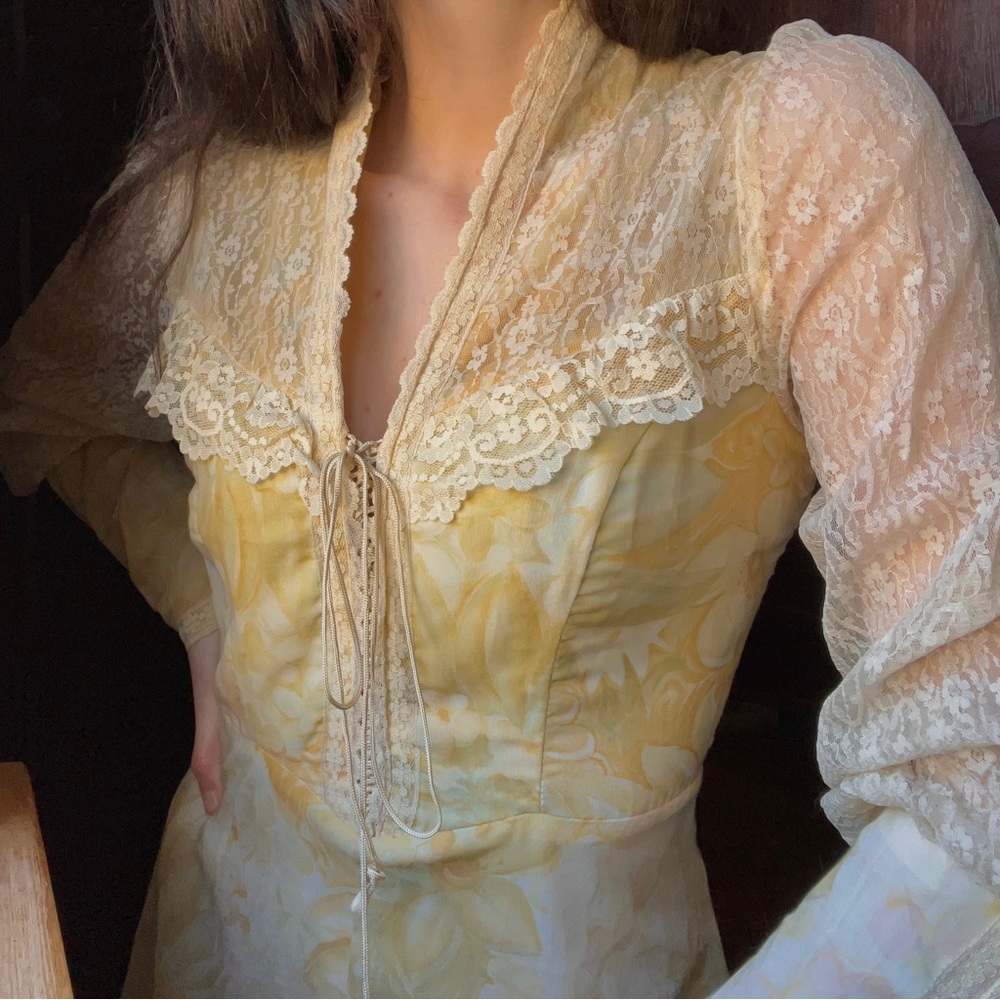 ❤️‍🔥 Vintage 1970s Gunne Sax by Jessica “The Love Witch” Dress